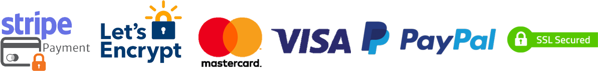 visa mastercard paypal