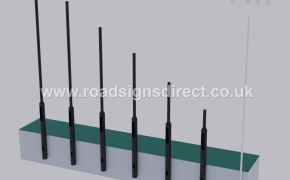 76mm Wide base post group